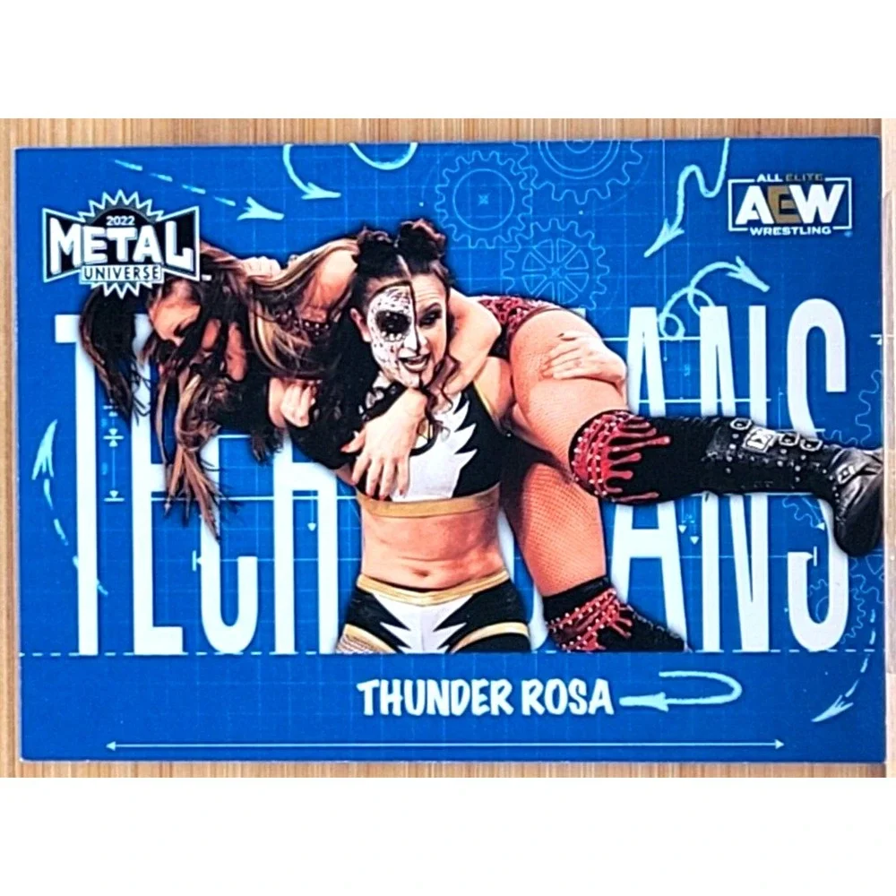 2022 UPPER DECK AEW METAL UNIVERSE THUNDER‎ ROSA TECHNICIANS
